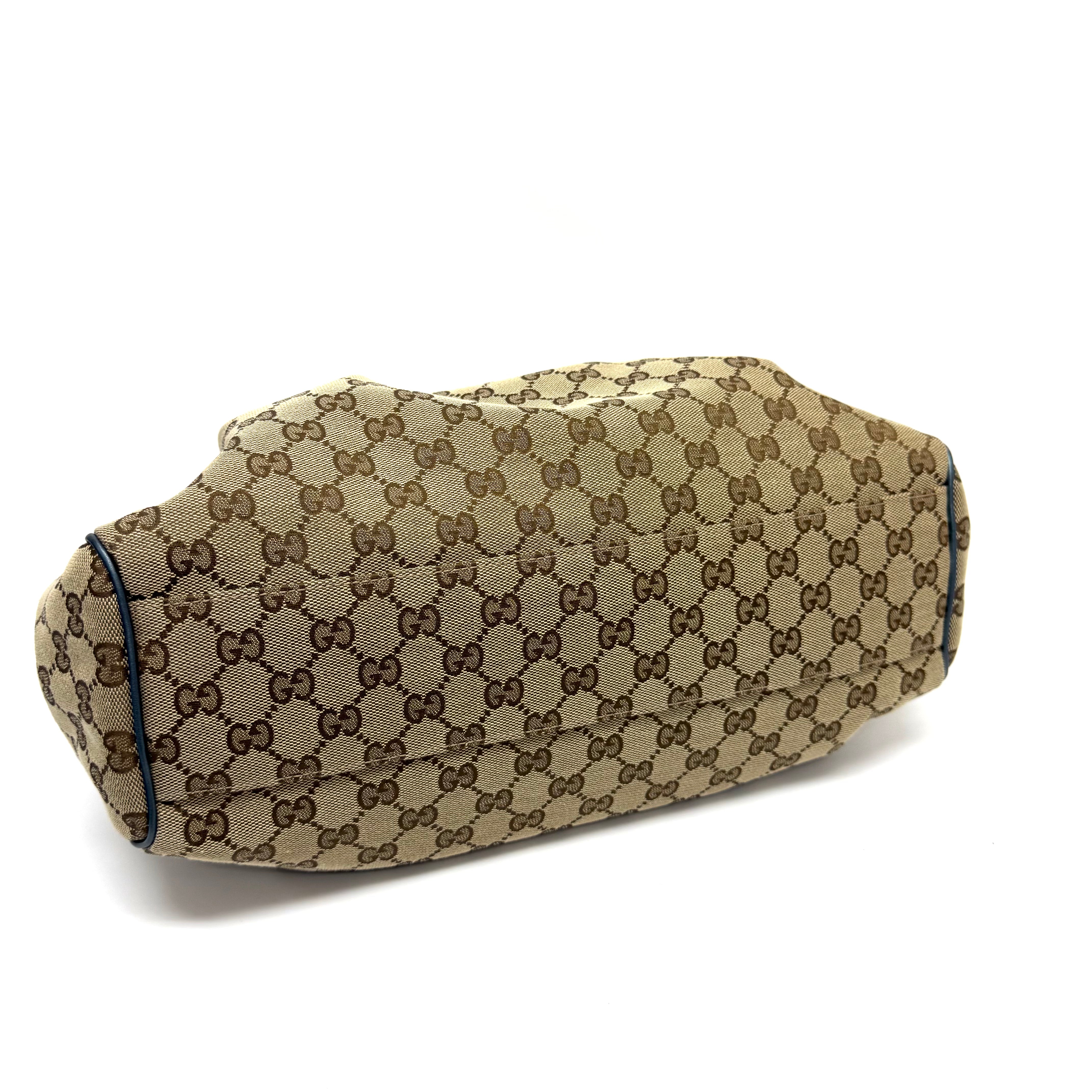 GUCCIGGキャンバス スーキー ハンドバッグ image 4