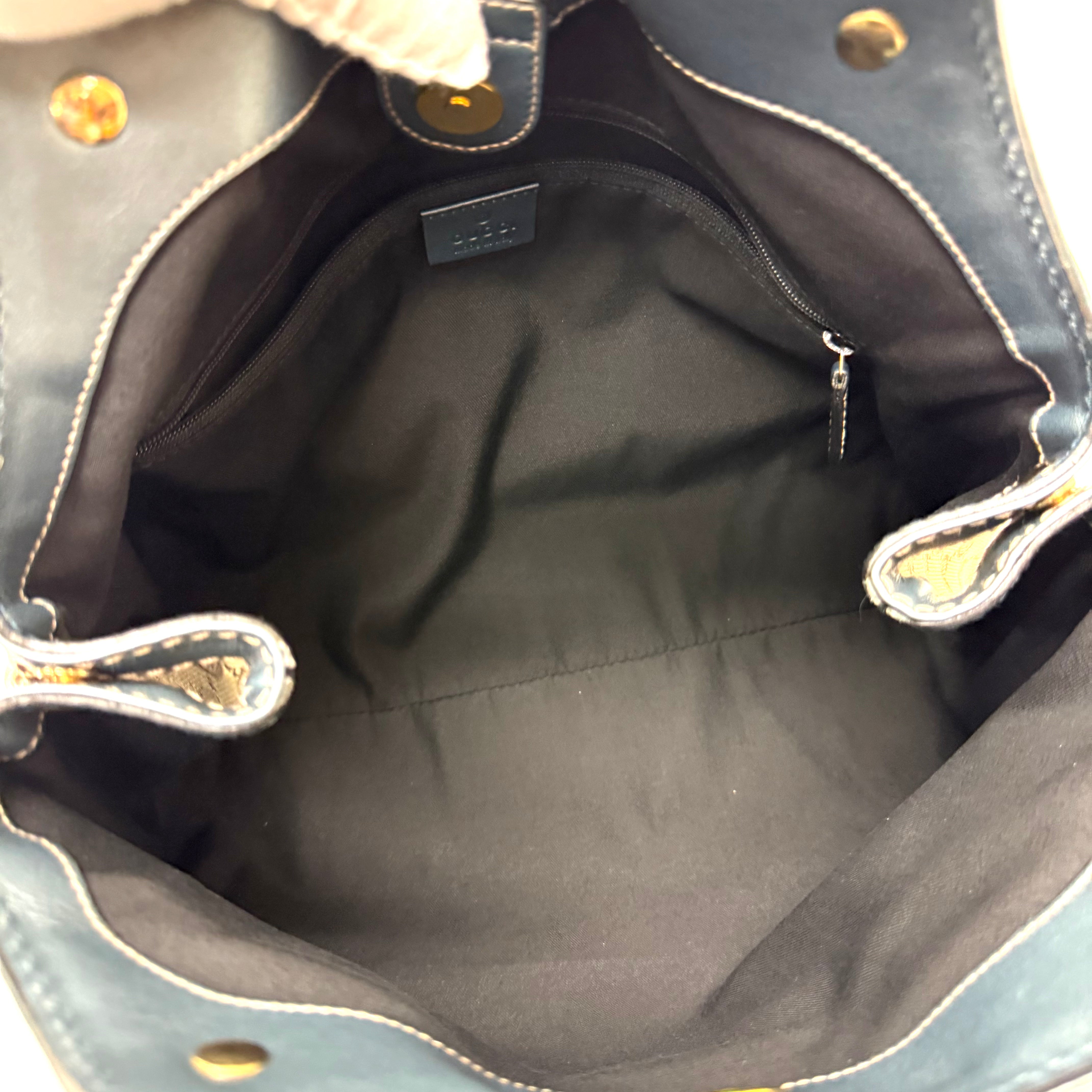 GUCCIGGキャンバス スーキー ハンドバッグ image 7