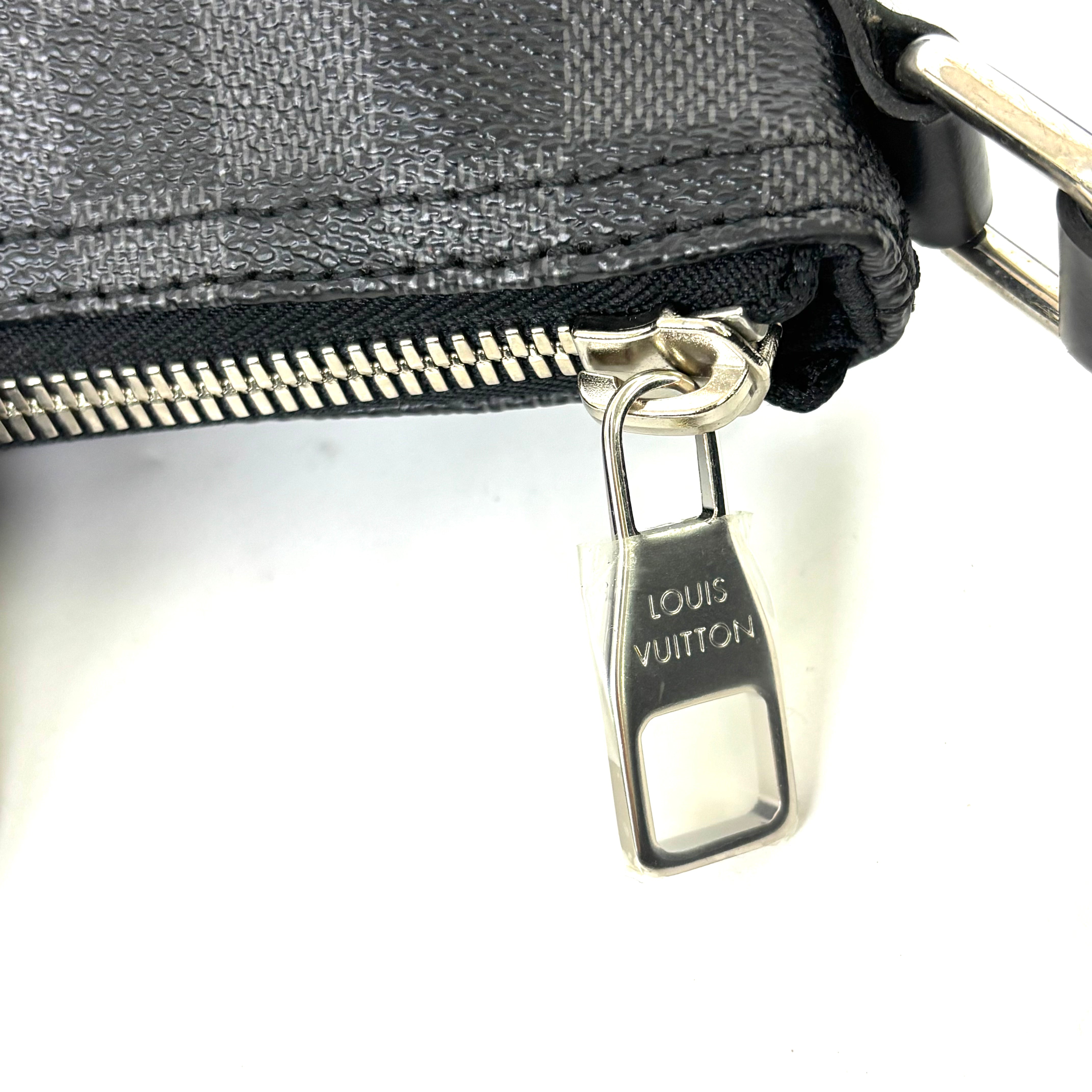 ルイヴィトン ミック MM ダミエ・グラフィット N41106 SR0183 ブラック image 7