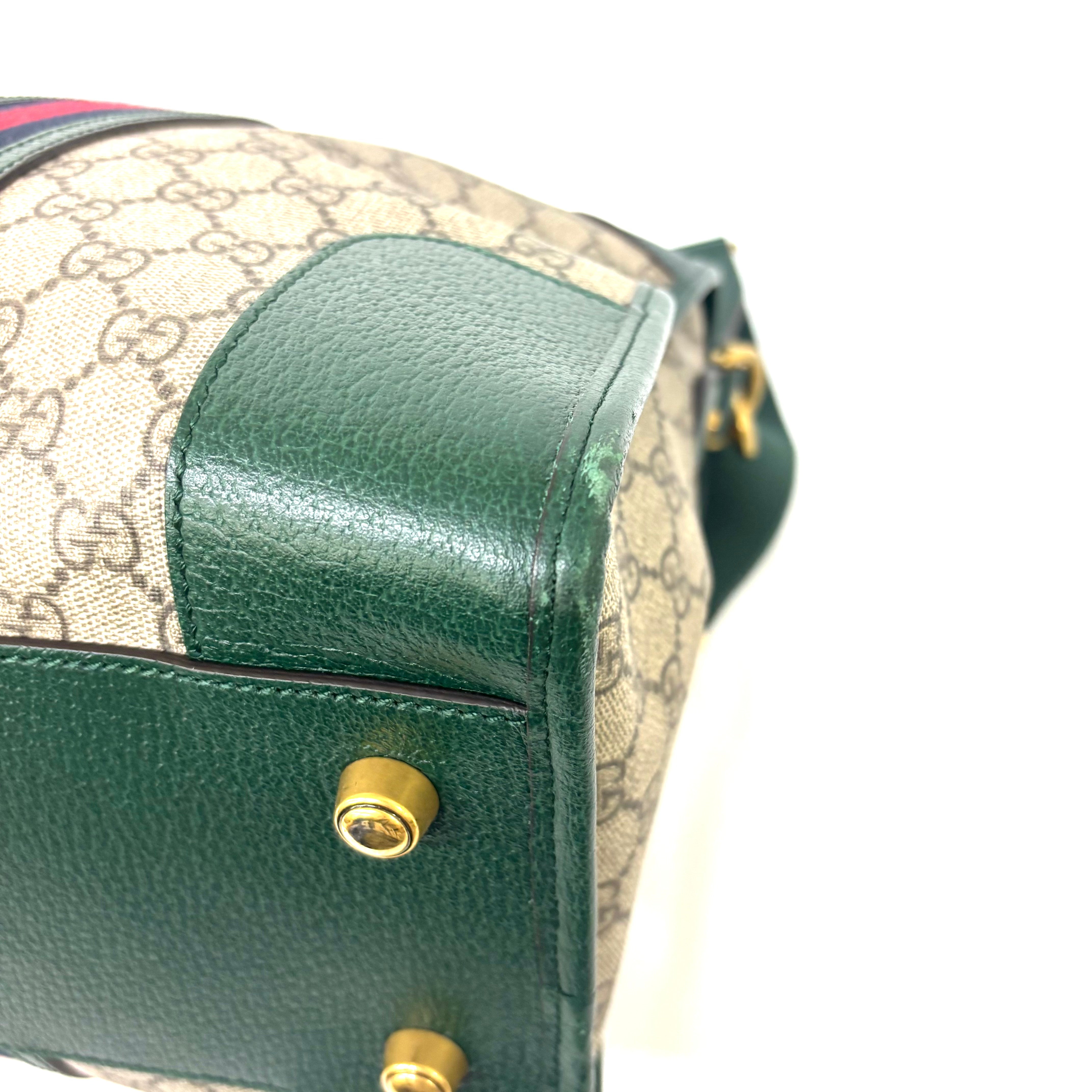 Gucci バッグ ネオヴィンテージ ボストンバッグ スカル グリーン 459311 image 5