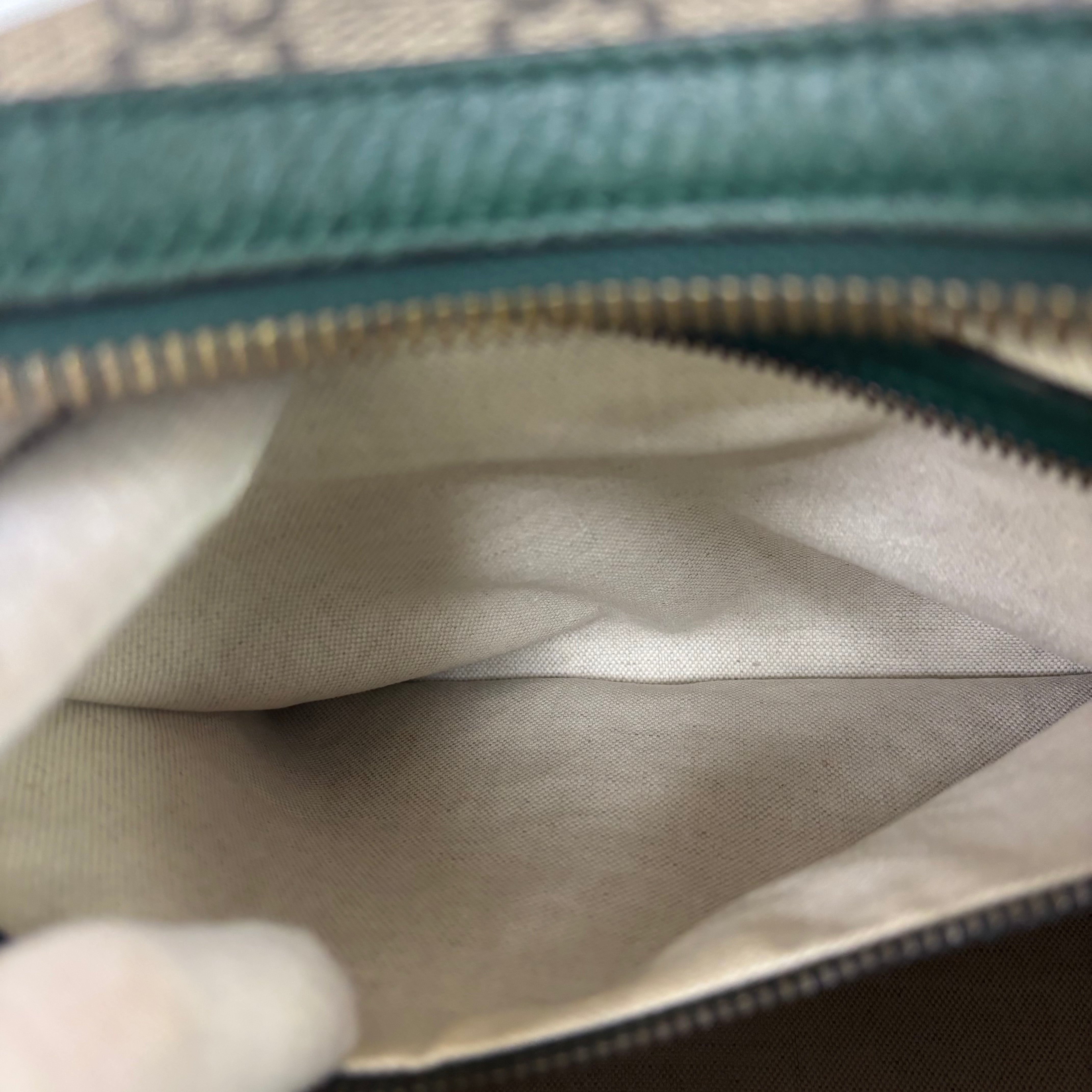 Gucci バッグ ネオヴィンテージ ボストンバッグ スカル グリーン 459311 image 8