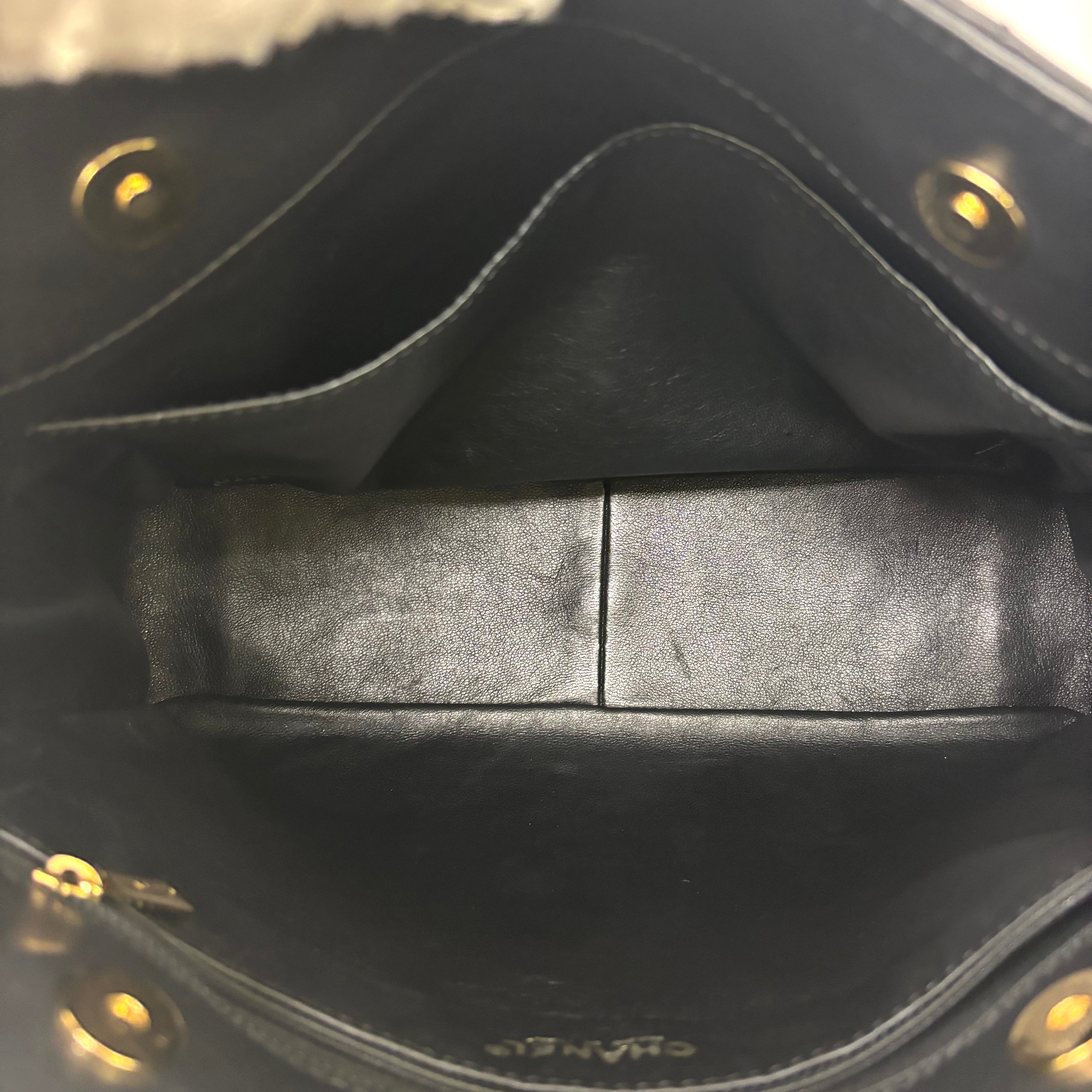 CHANELチョコバーラムチェーントート シール 6番 image 7