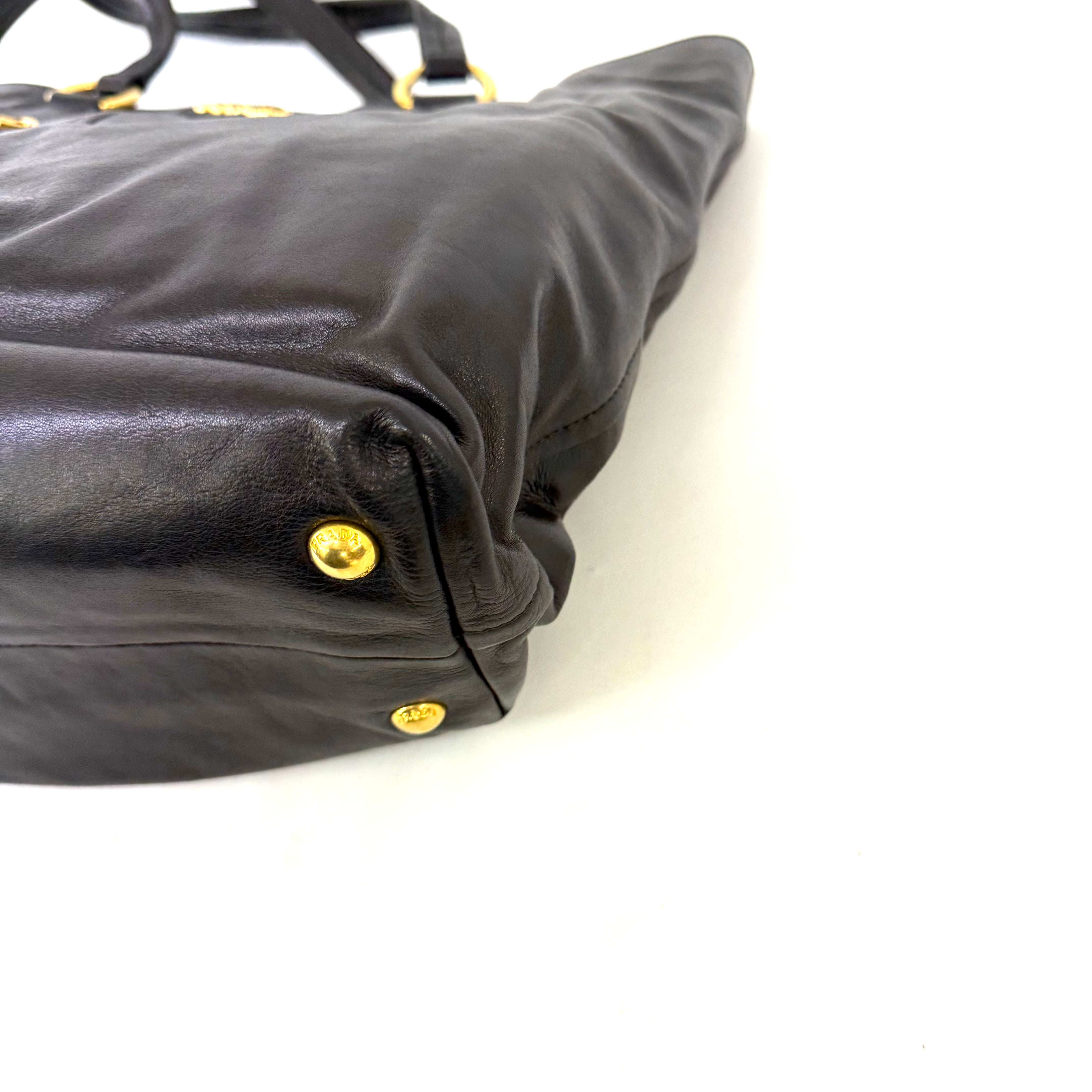 PRADA レザー トートバッグ image 6