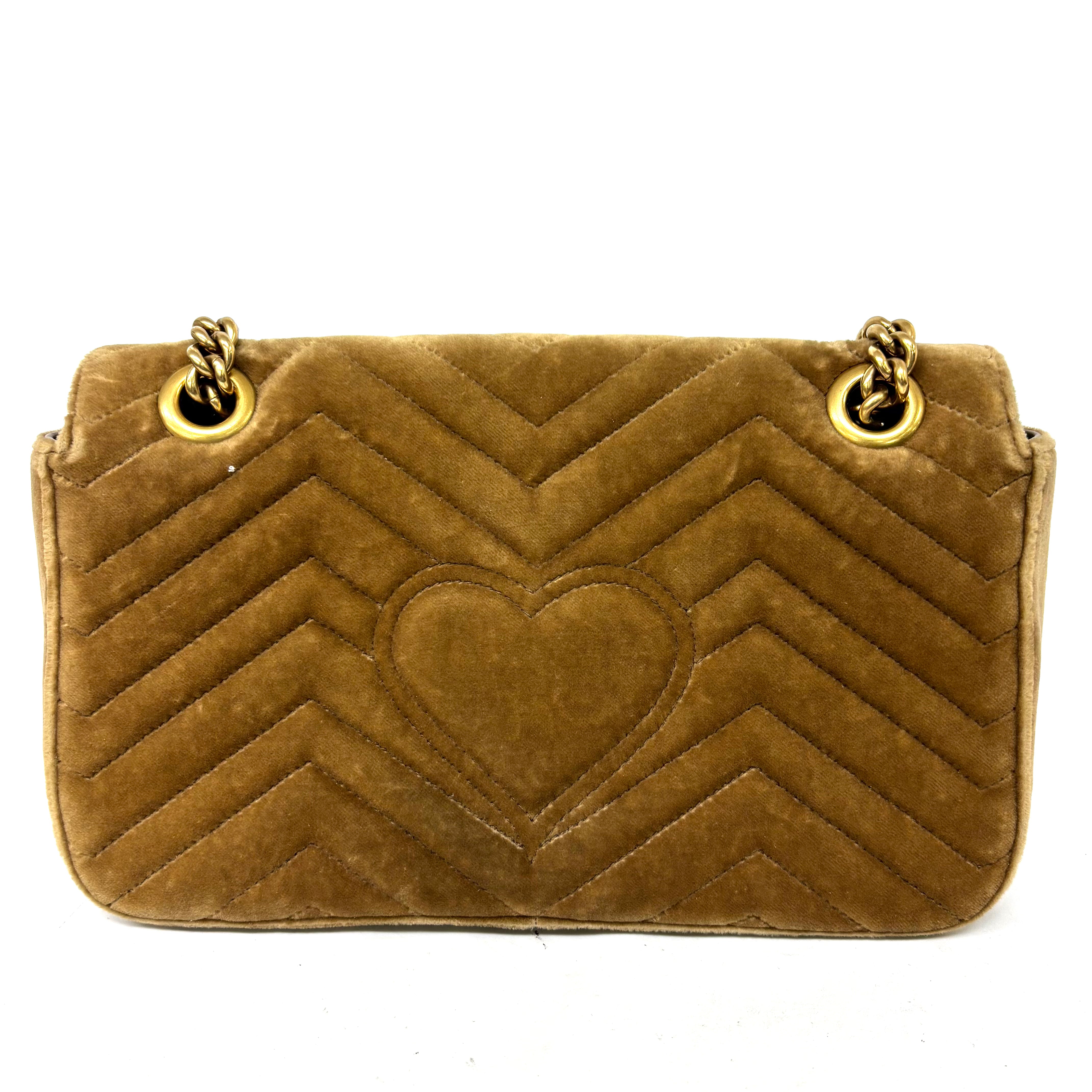 Ｇｕｃｃｉ ダブルＧ（バッグ）ＧＵＣＣＩ マーモント ダブルＧ ショルダーバッグ ベロア image 2