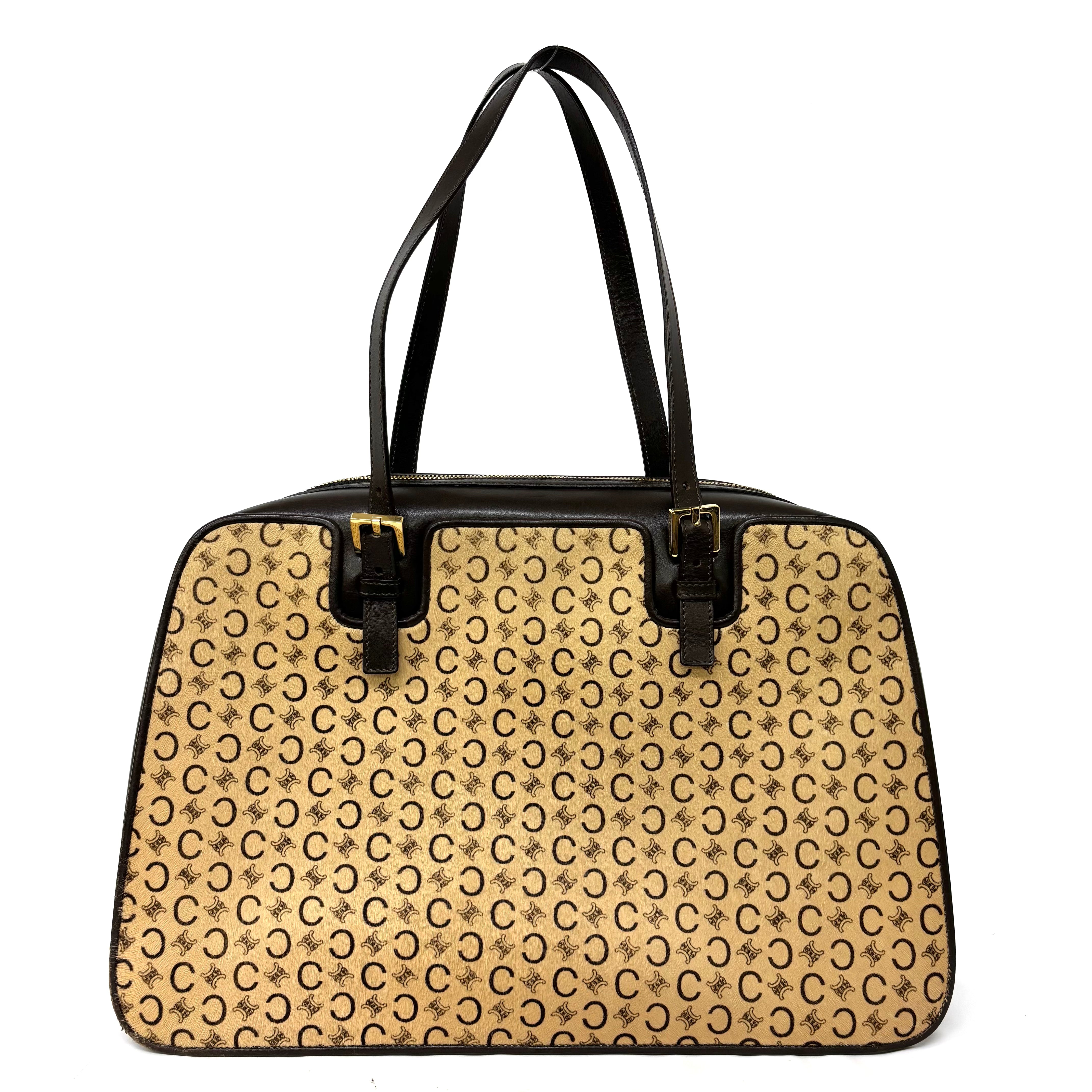 CELINE ハラコ トートバッグ image 1