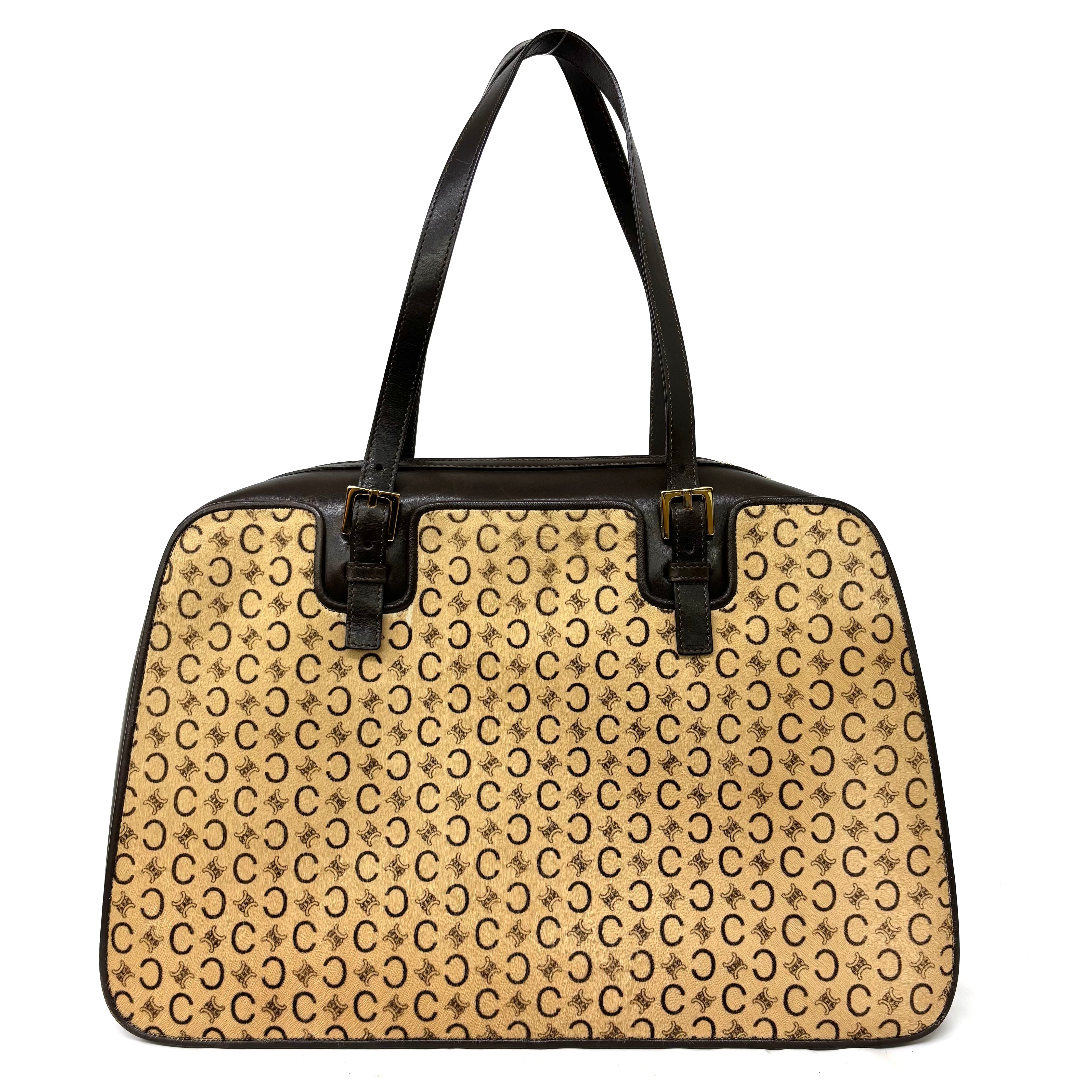 CELINE ハラコ トートバッグ image 2