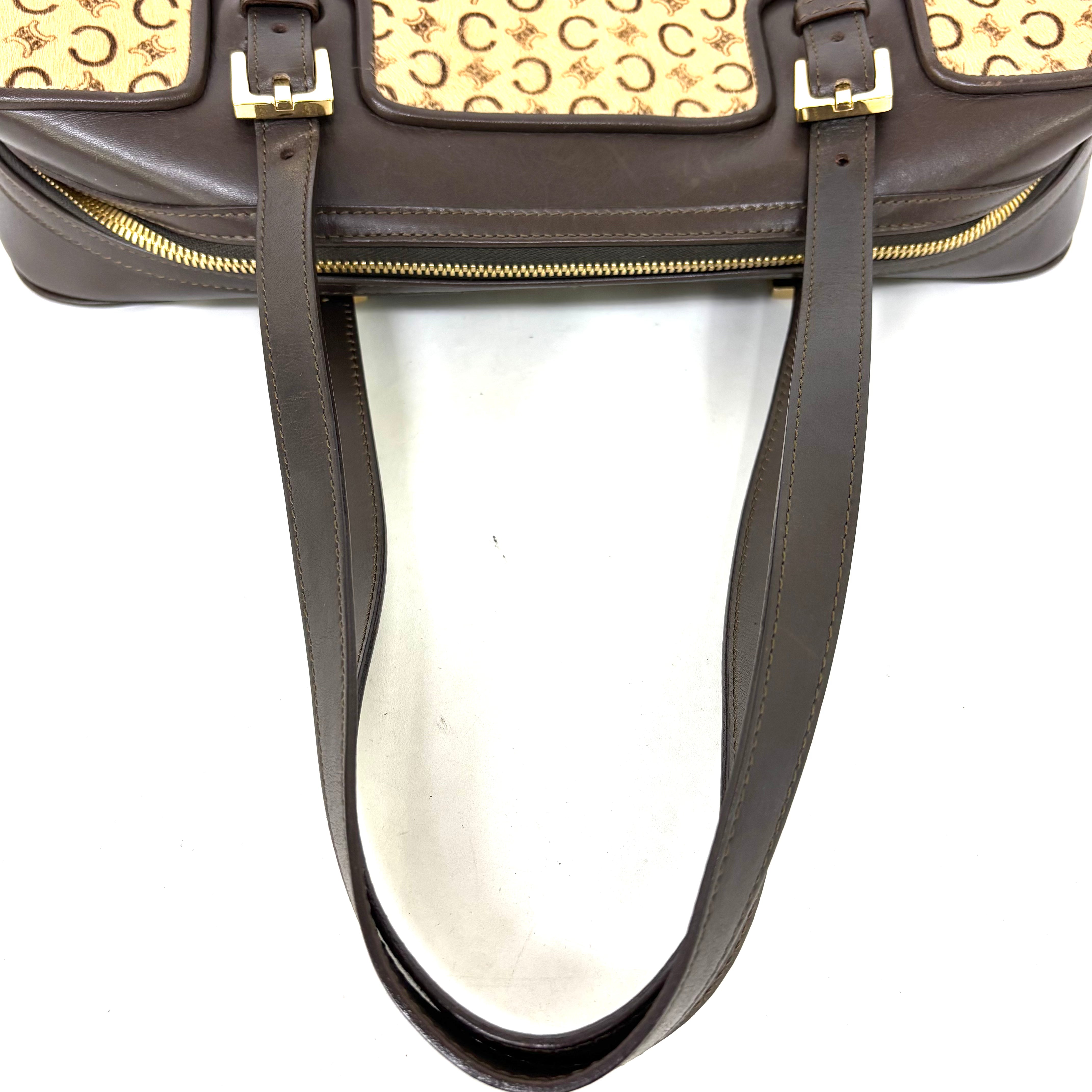 CELINE ハラコ トートバッグ image 6