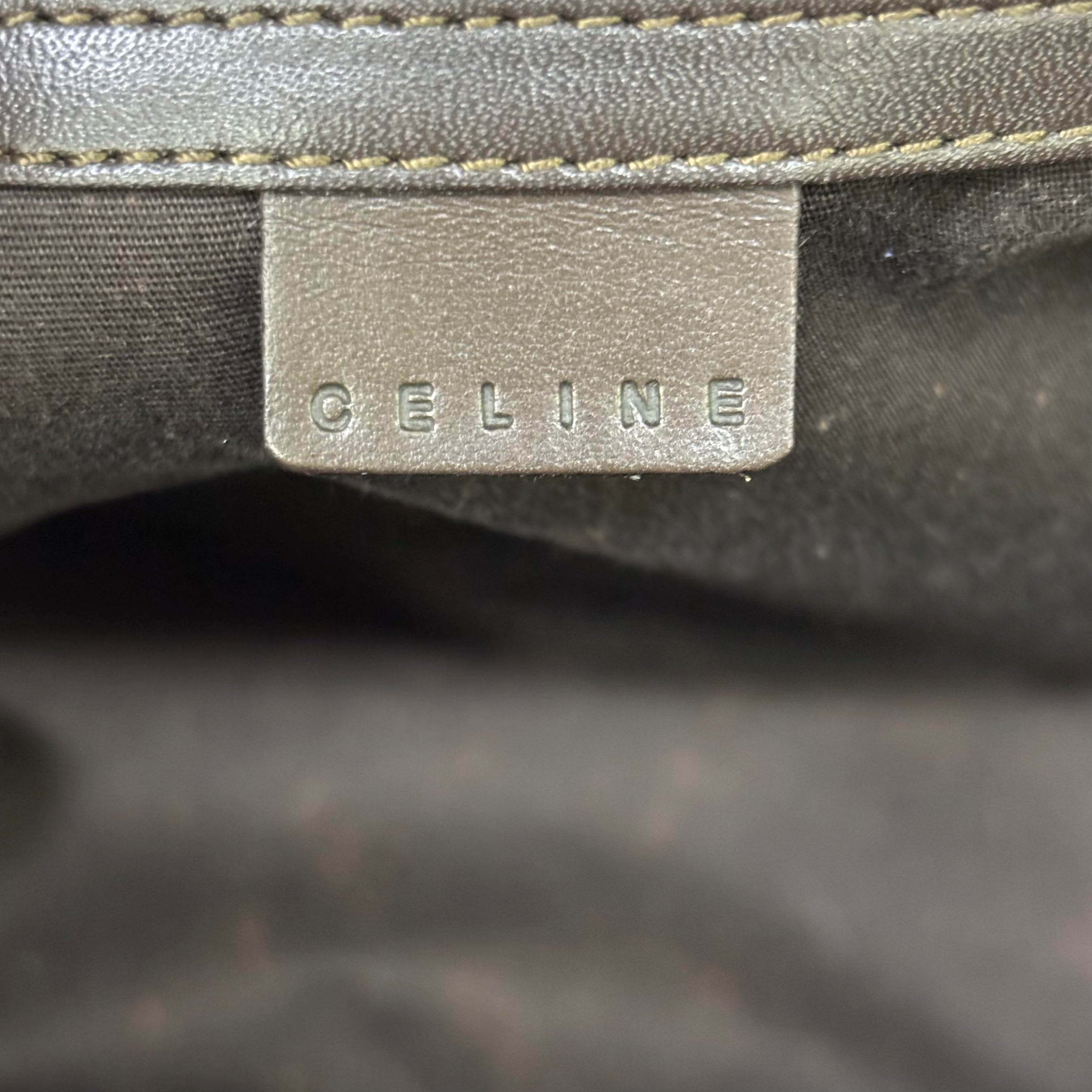 CELINE ハラコ トートバッグ image 9