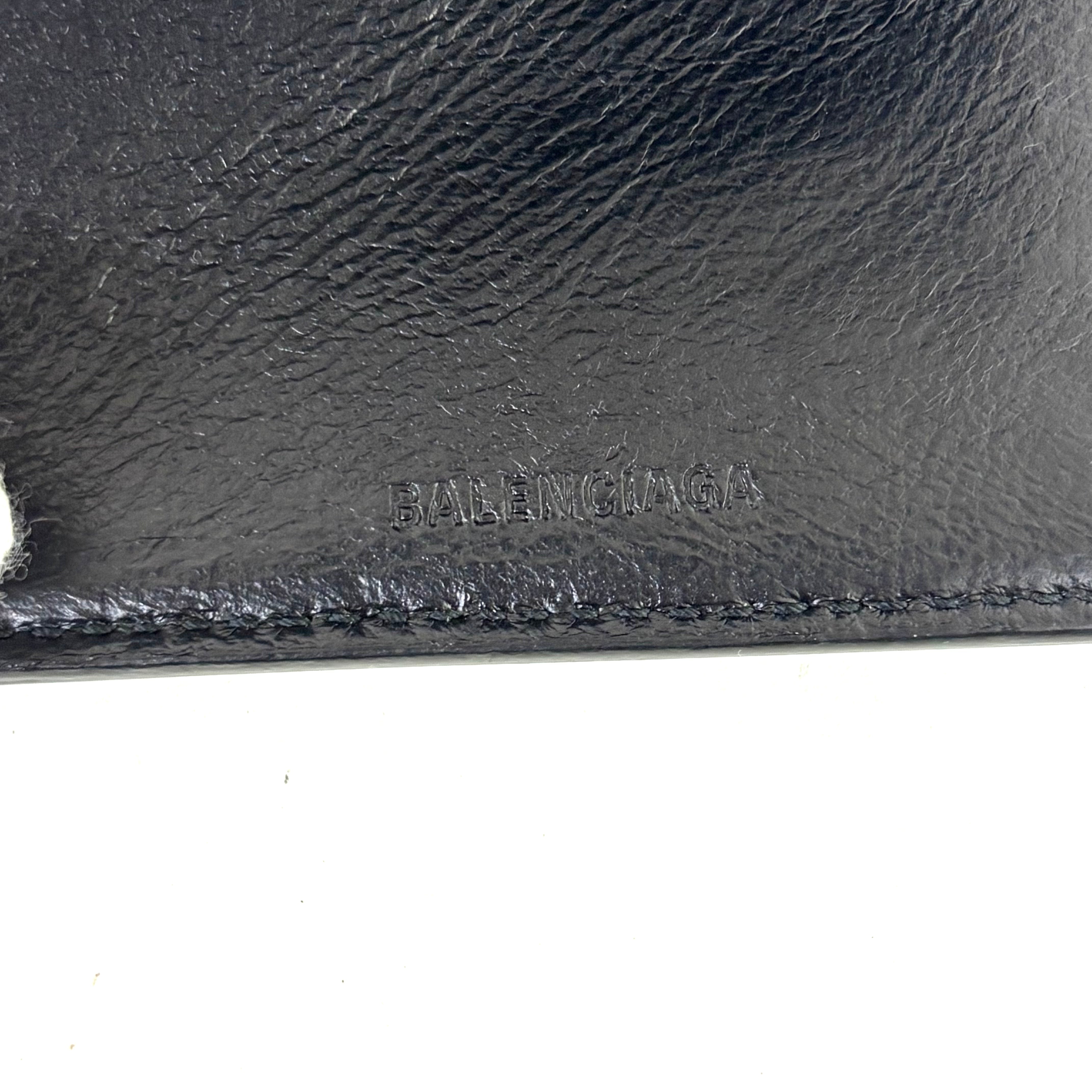 バレンシアガ　ペーパーミニ　折り財布 image 9