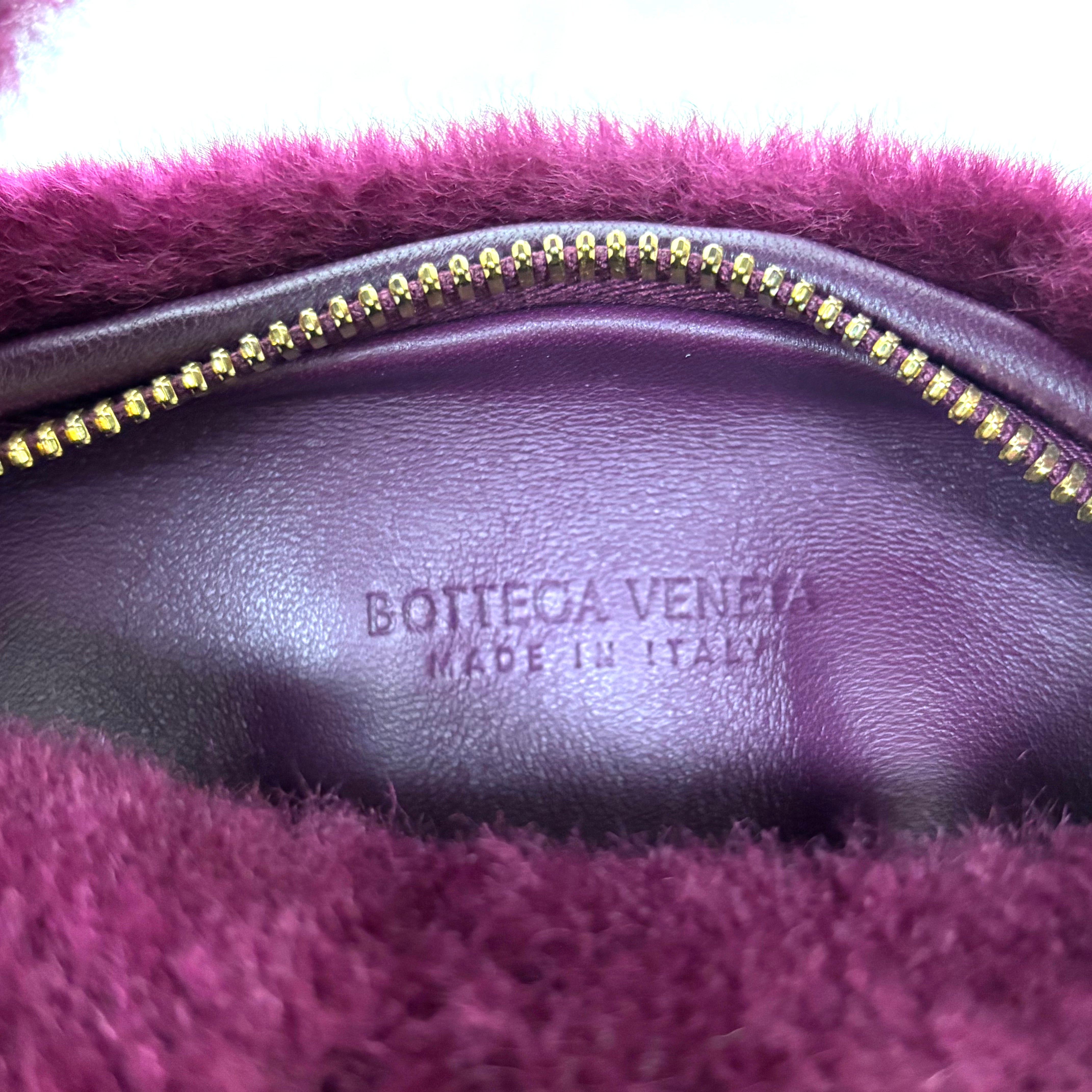 BOTTEGA VENETAB09694733B ｻﾞ ｼﾞｮﾃﾞｨ ﾍﾞﾙﾍﾞｯﾄﾞｼｱﾘﾝｸﾞ ﾊﾟｰﾌﾟﾙ ﾊﾝﾄﾞﾊﾞｯｸﾞ image 8