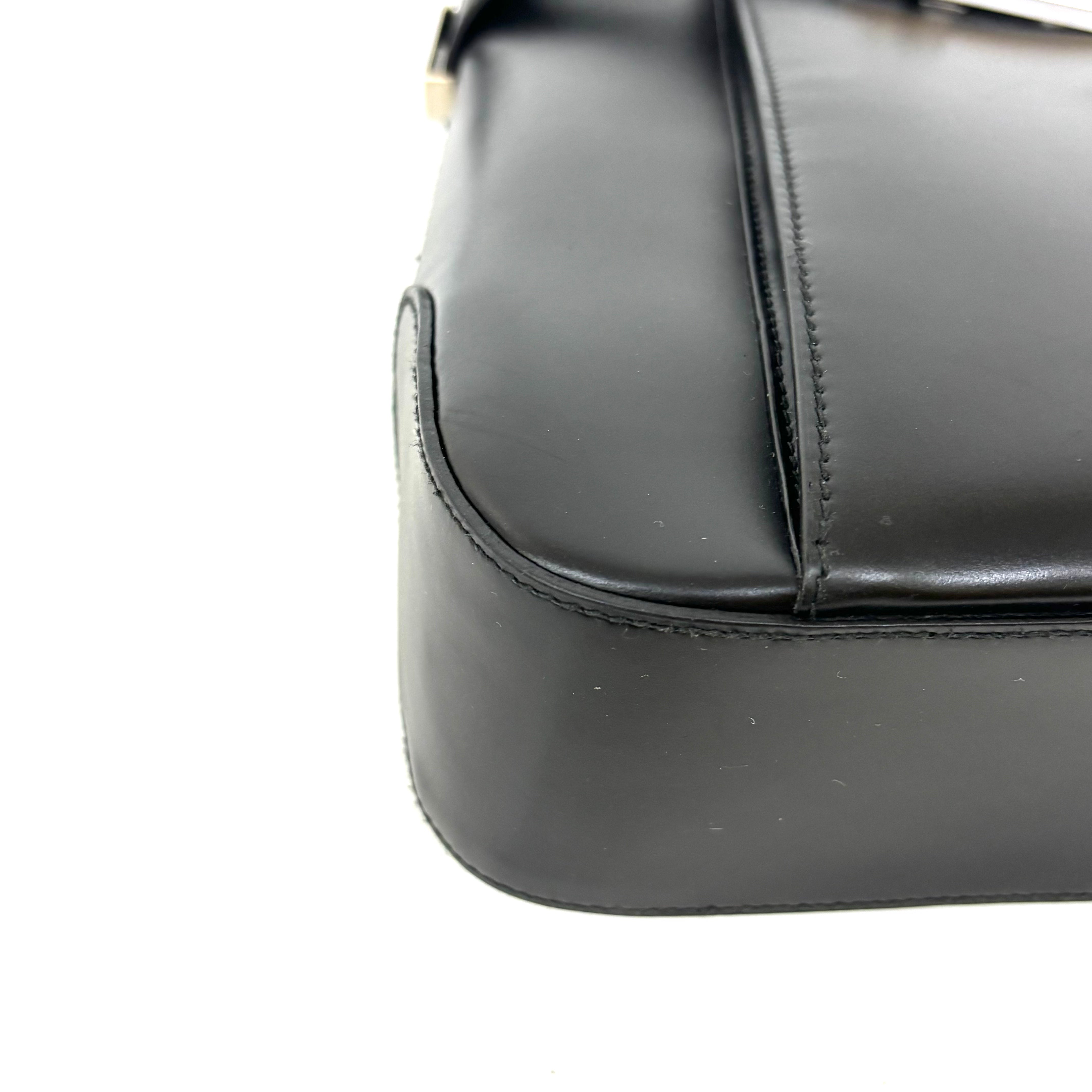 Ｆｅｒｒａｇａｍｏ ガンチーニ（バッグ）ショルダーバッグ 黒 シルバー金具 image 5