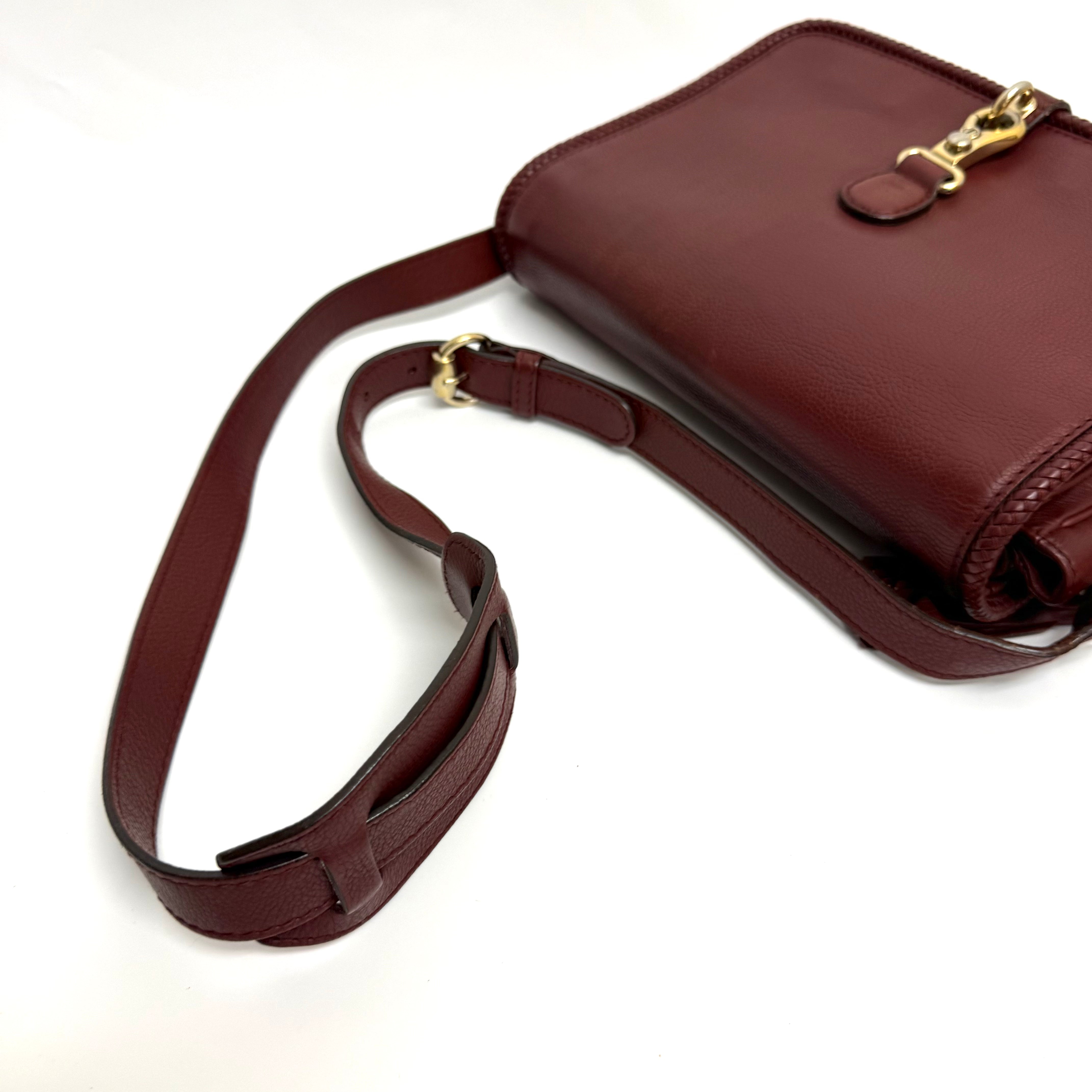 Ｇｕｃｃｉ バッグマラケシュ メッセンジャー レザー ワインレッド image 3