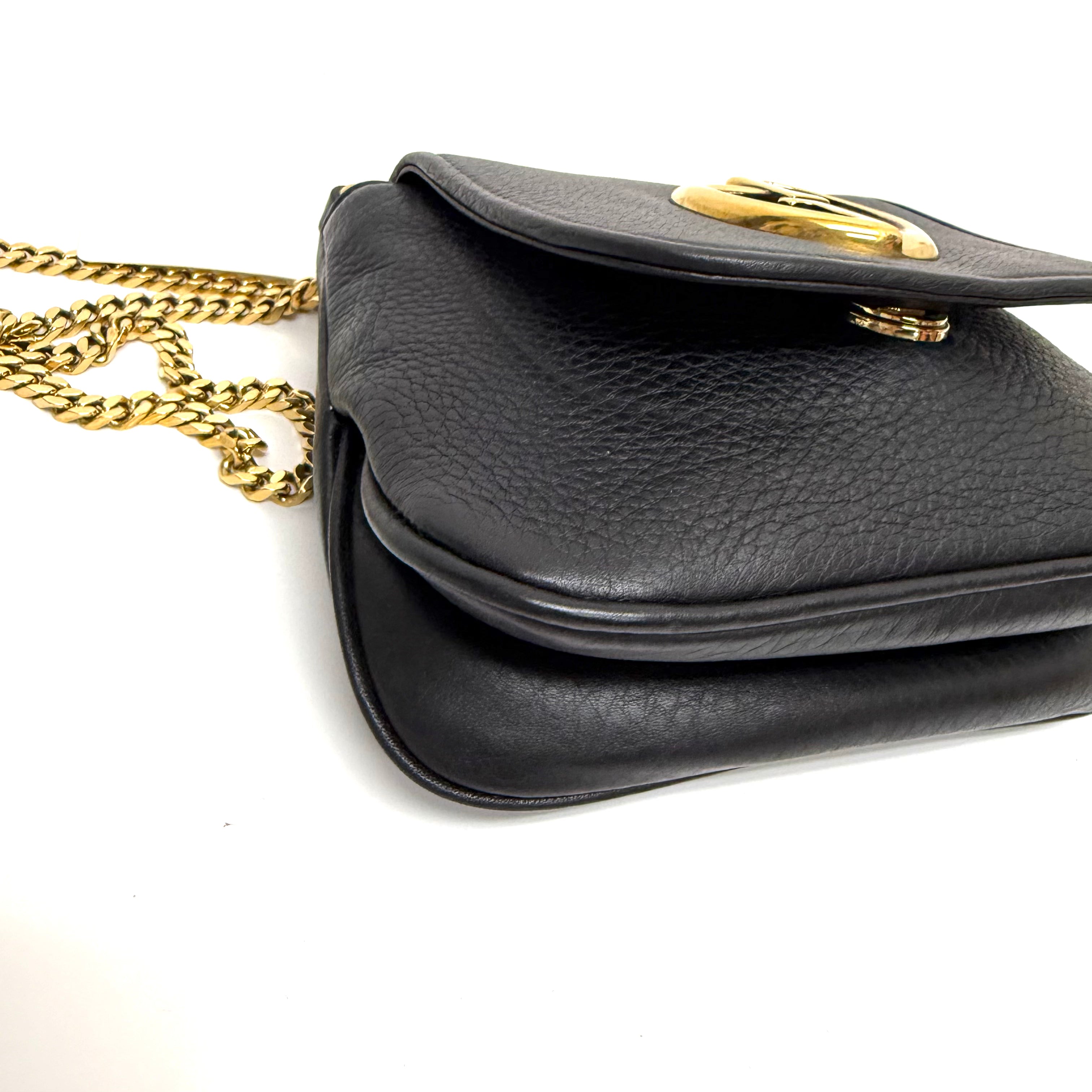 ＧＵＣＣＩ グッチ ロゴ レザー チェーン ショルダー バッグ image 5