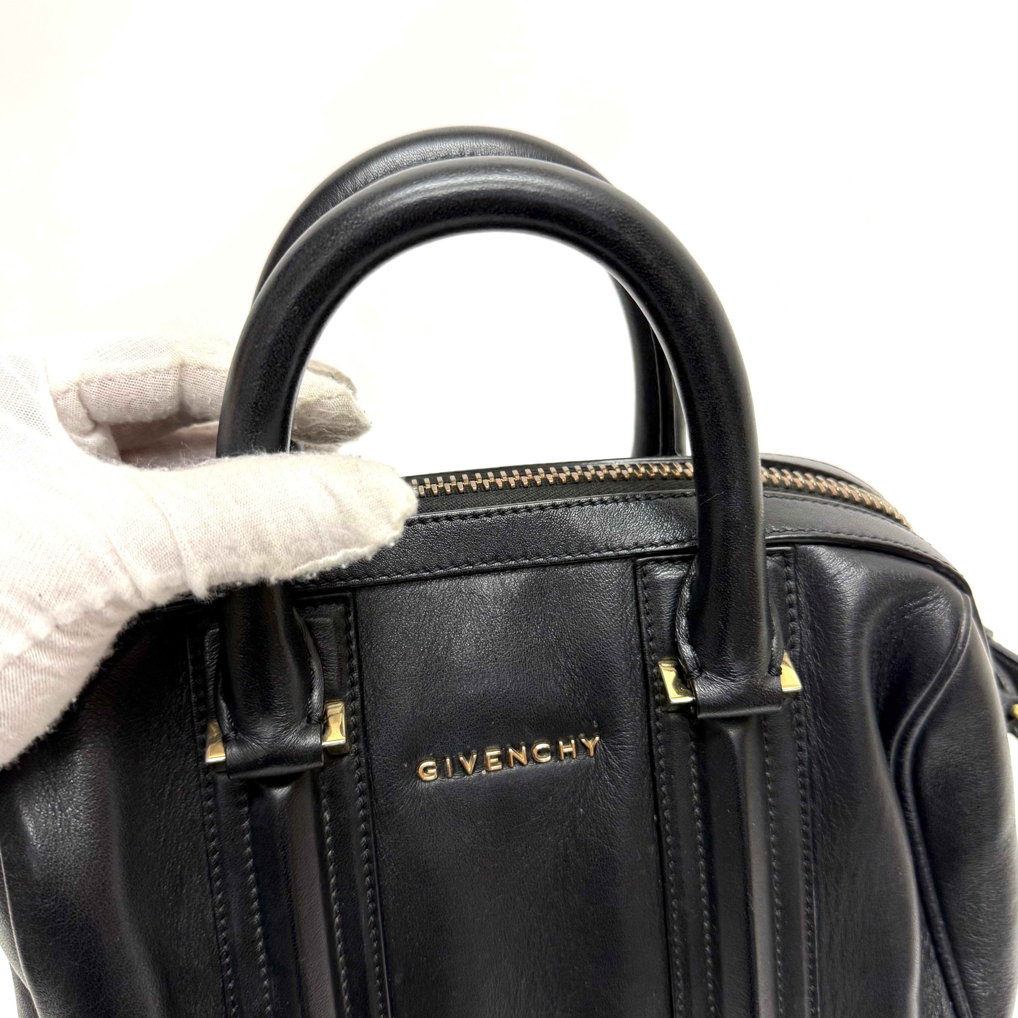 ｼﾞﾊﾞﾝｼｰﾚｻﾞｰ ﾙｸﾚﾂｨｱ ﾐﾆ2WAYﾊﾞｯｸﾞ ﾌﾞﾗｯｸ ｽﾄﾗｯﾌﾟ image 7
