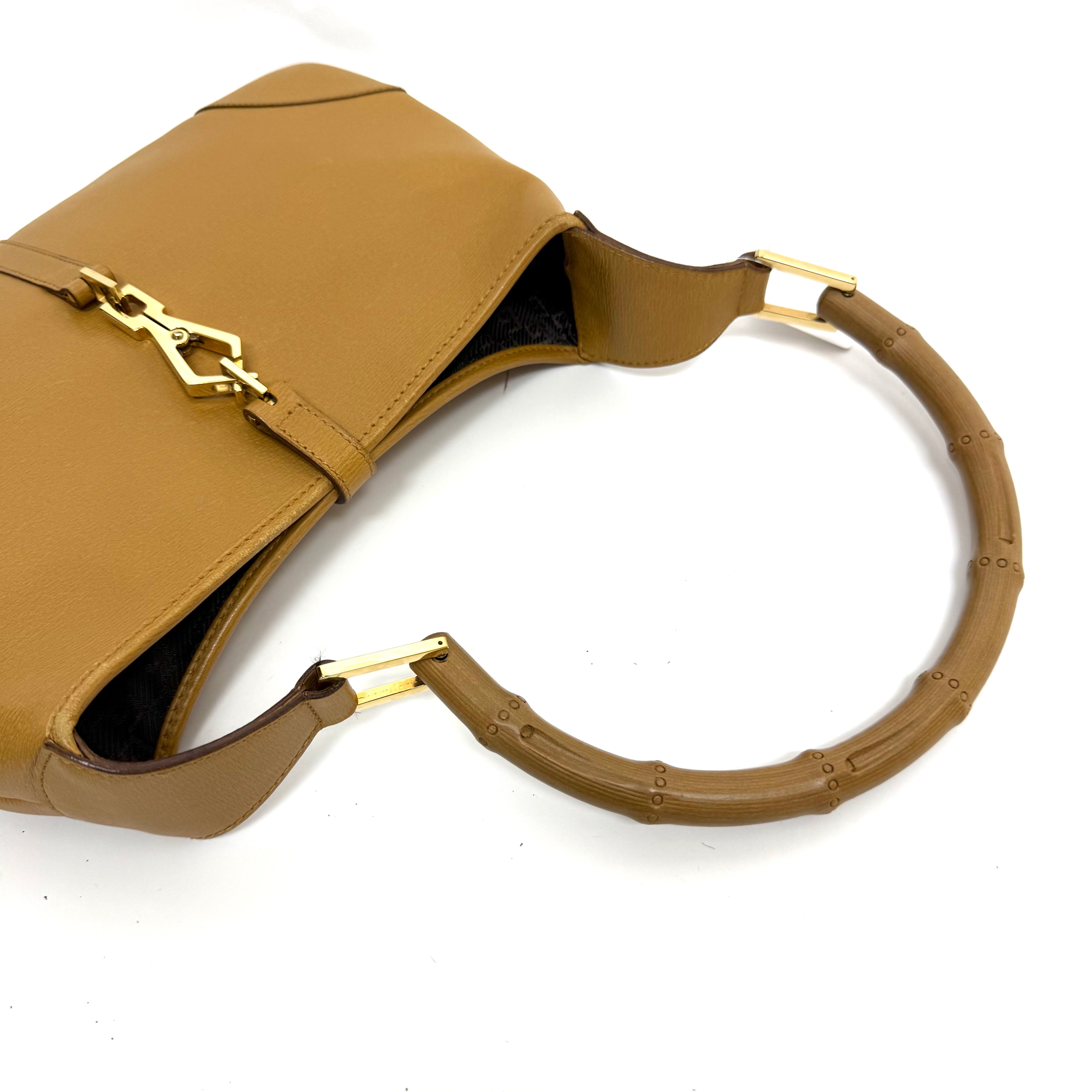 Ｇｕｃｃｉ ジャッキー（バッグ）ハンドバッグ ワンショルダー バンブー image 3