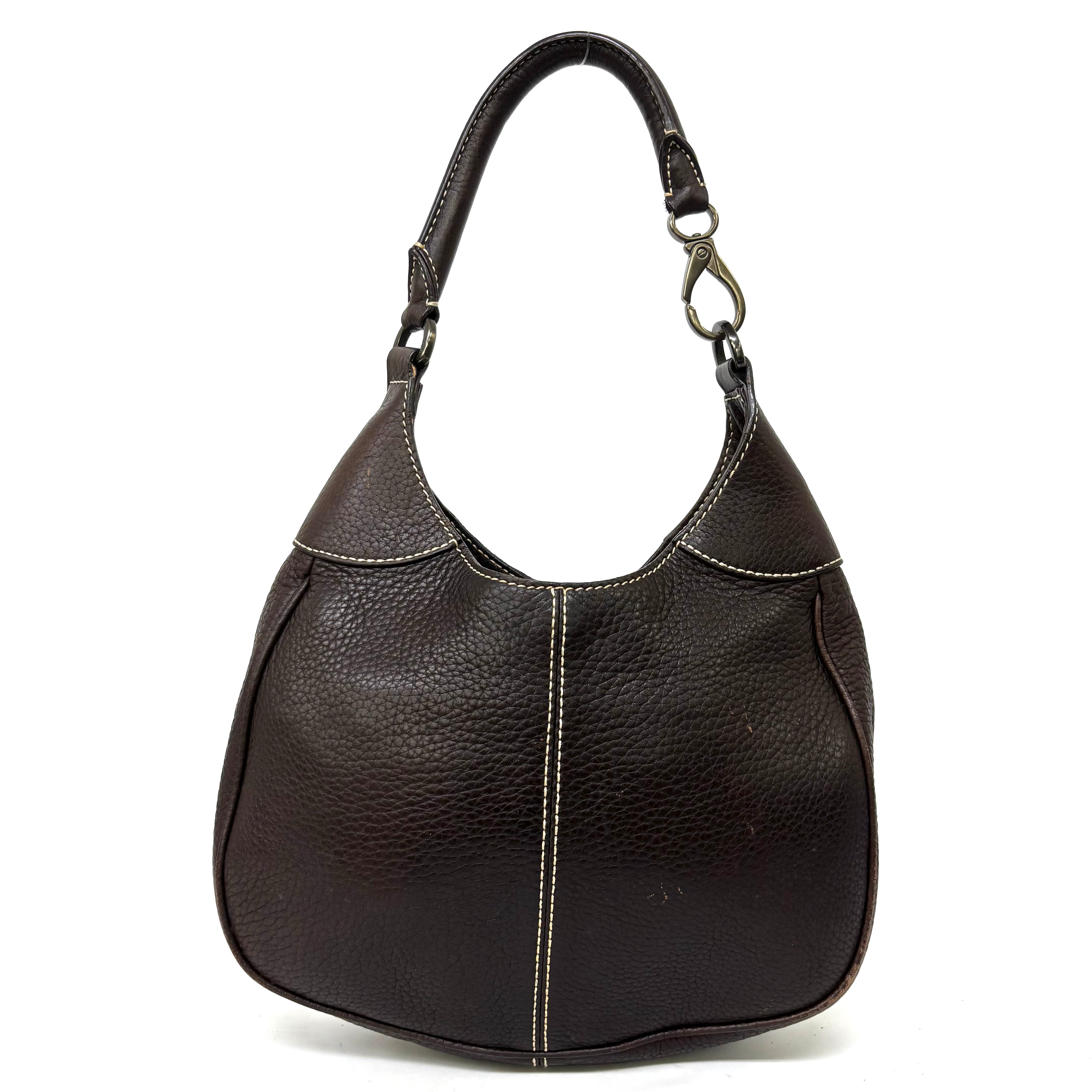 TOD’Sﾊﾝﾄﾞﾊﾞｯｸﾞ BROWN ﾚｻﾞｰ image 2