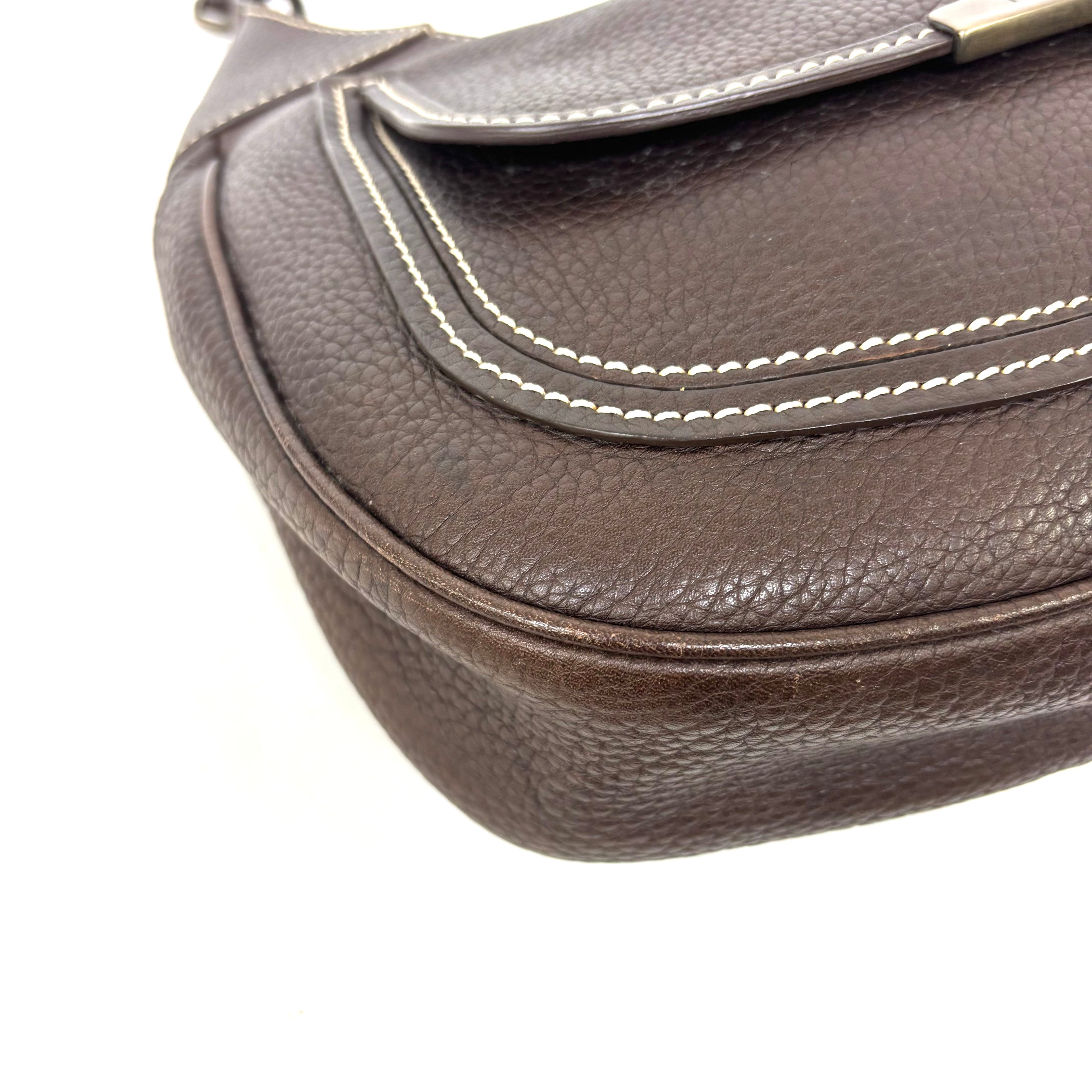TOD’Sﾊﾝﾄﾞﾊﾞｯｸﾞ BROWN ﾚｻﾞｰ image 5