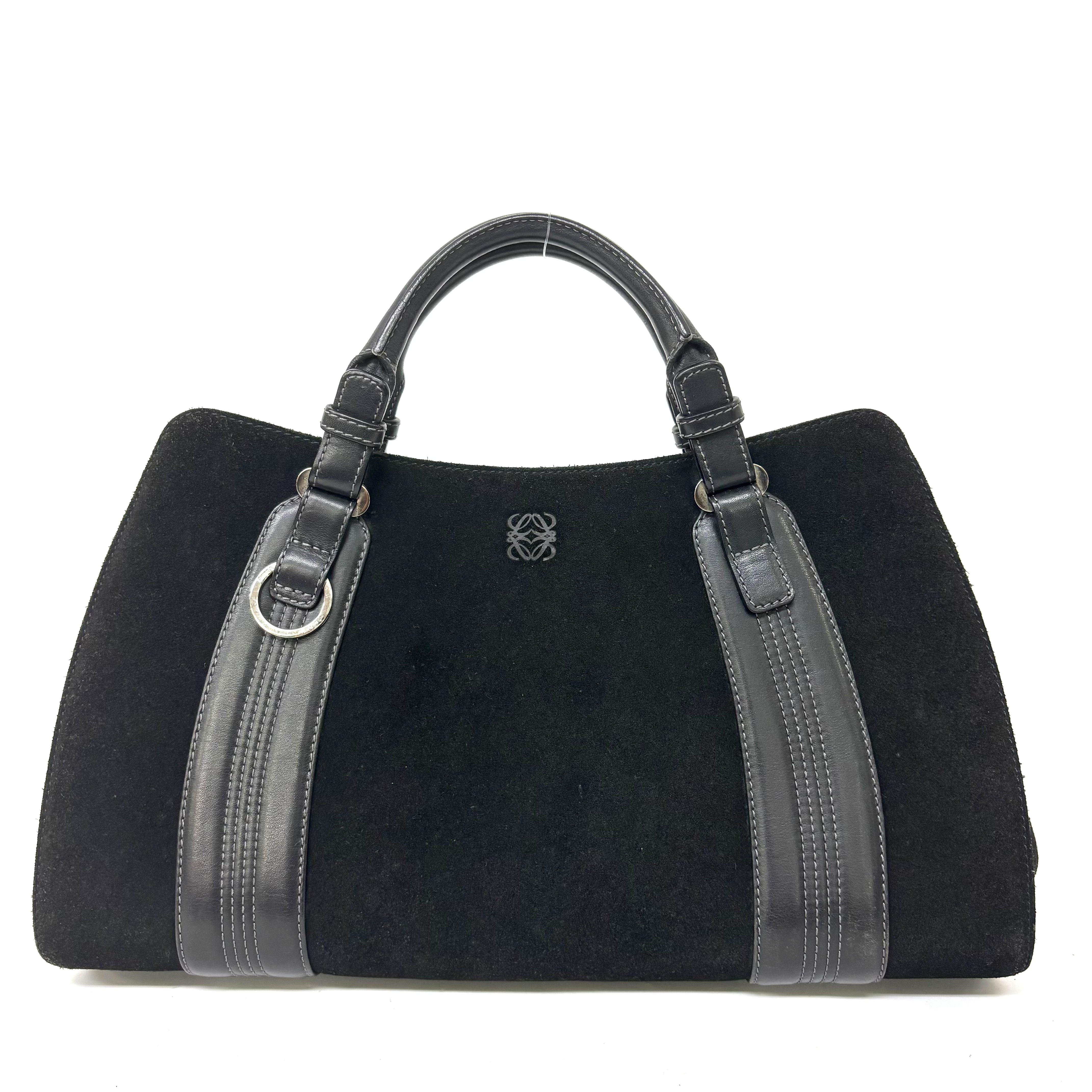 ＬＯＥＷＥ バッグアナグラム スエード ハンドバッグ image 1