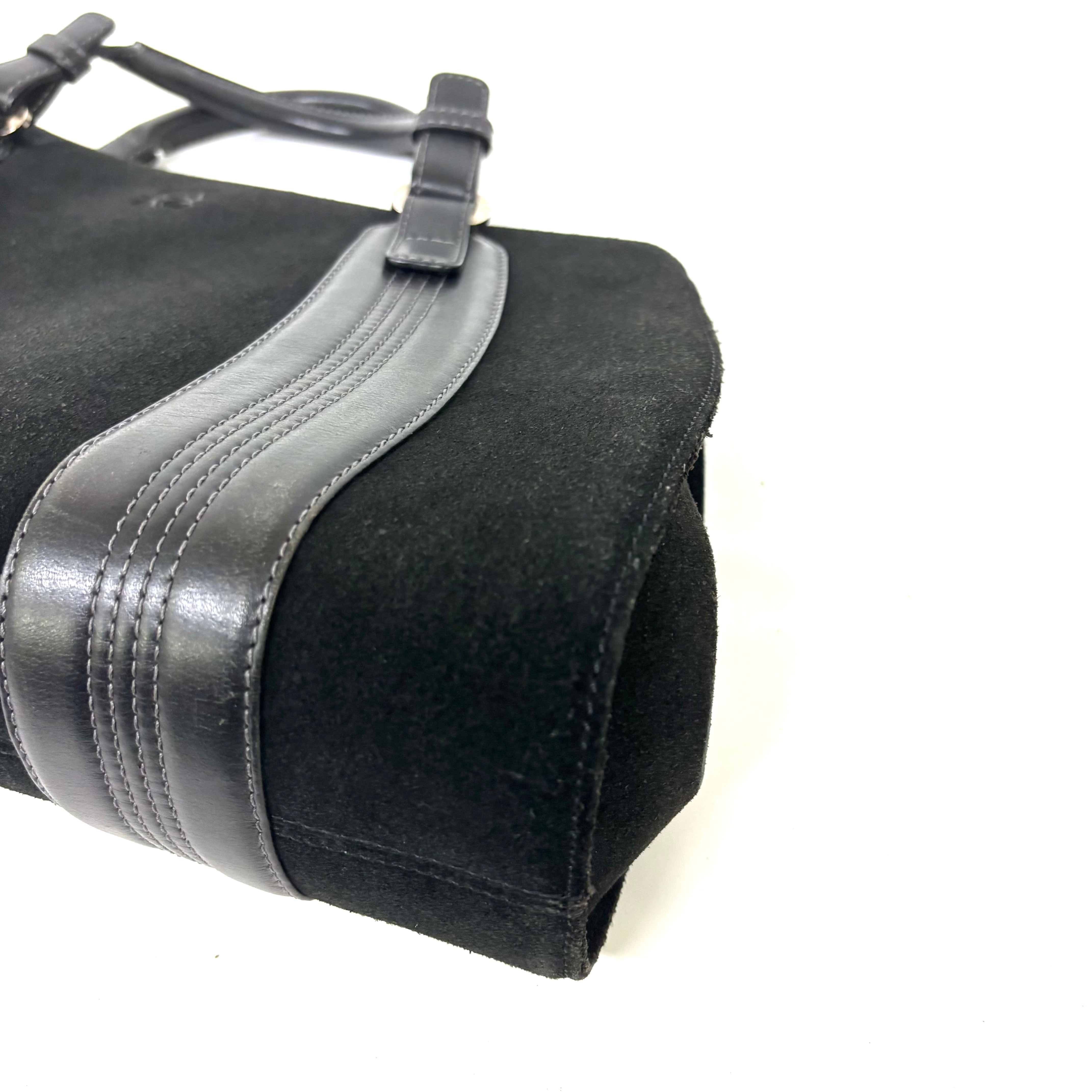 ＬＯＥＷＥ バッグアナグラム スエード ハンドバッグ image 4