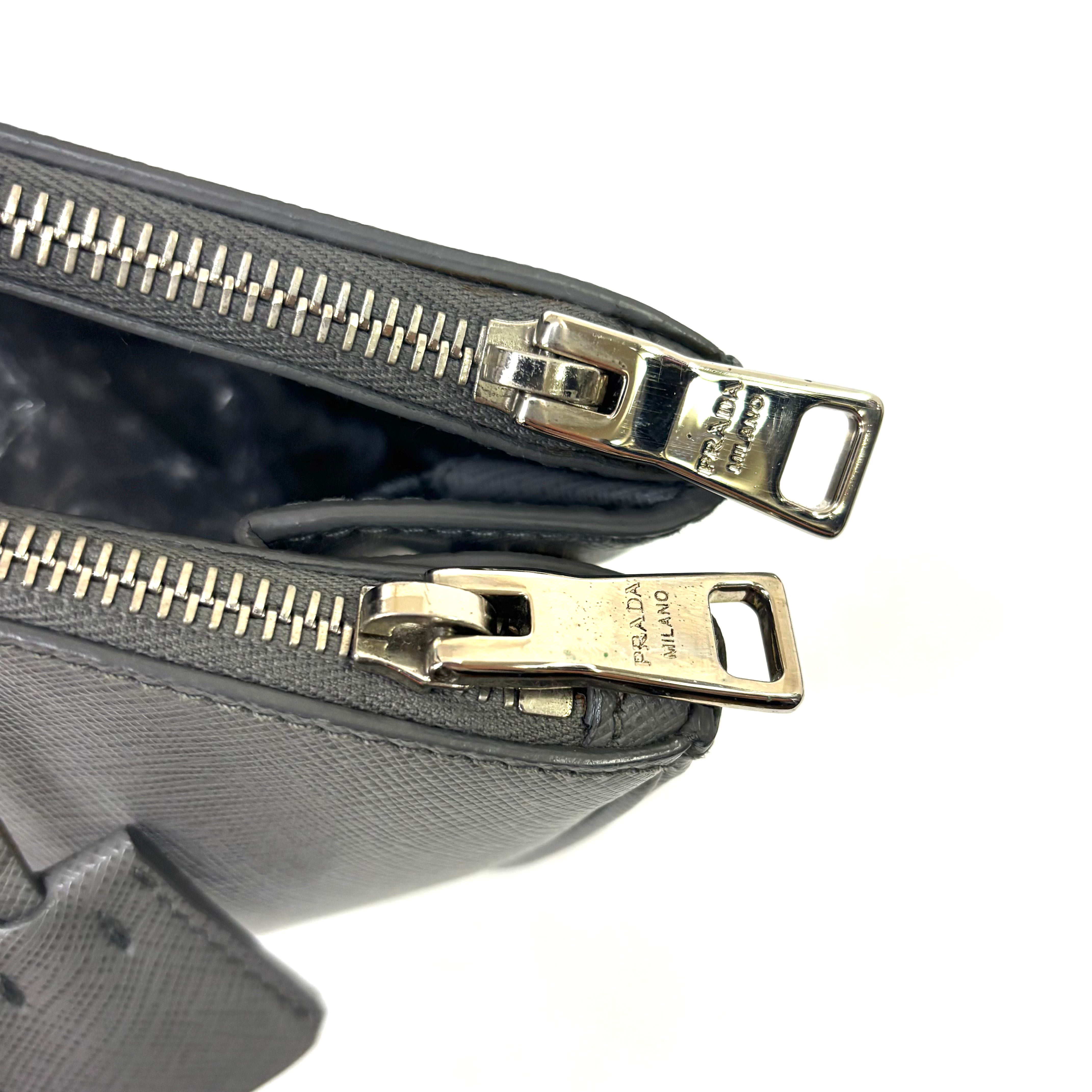 ＰＲＡＤＡ　ハンドバッグ グレー サフィアーノ image 8