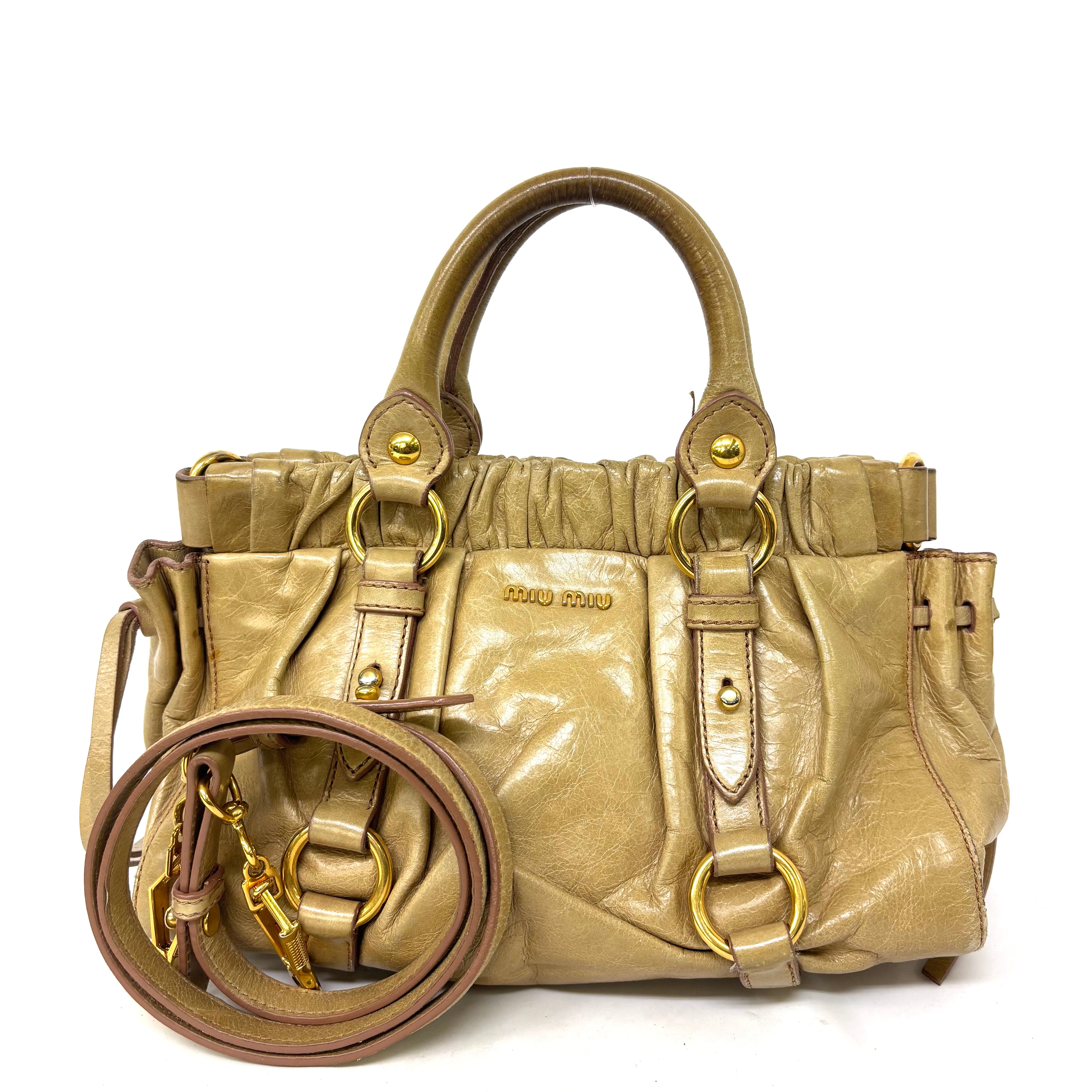 miumiu　マテラッセ　ハンドバッグ image 1