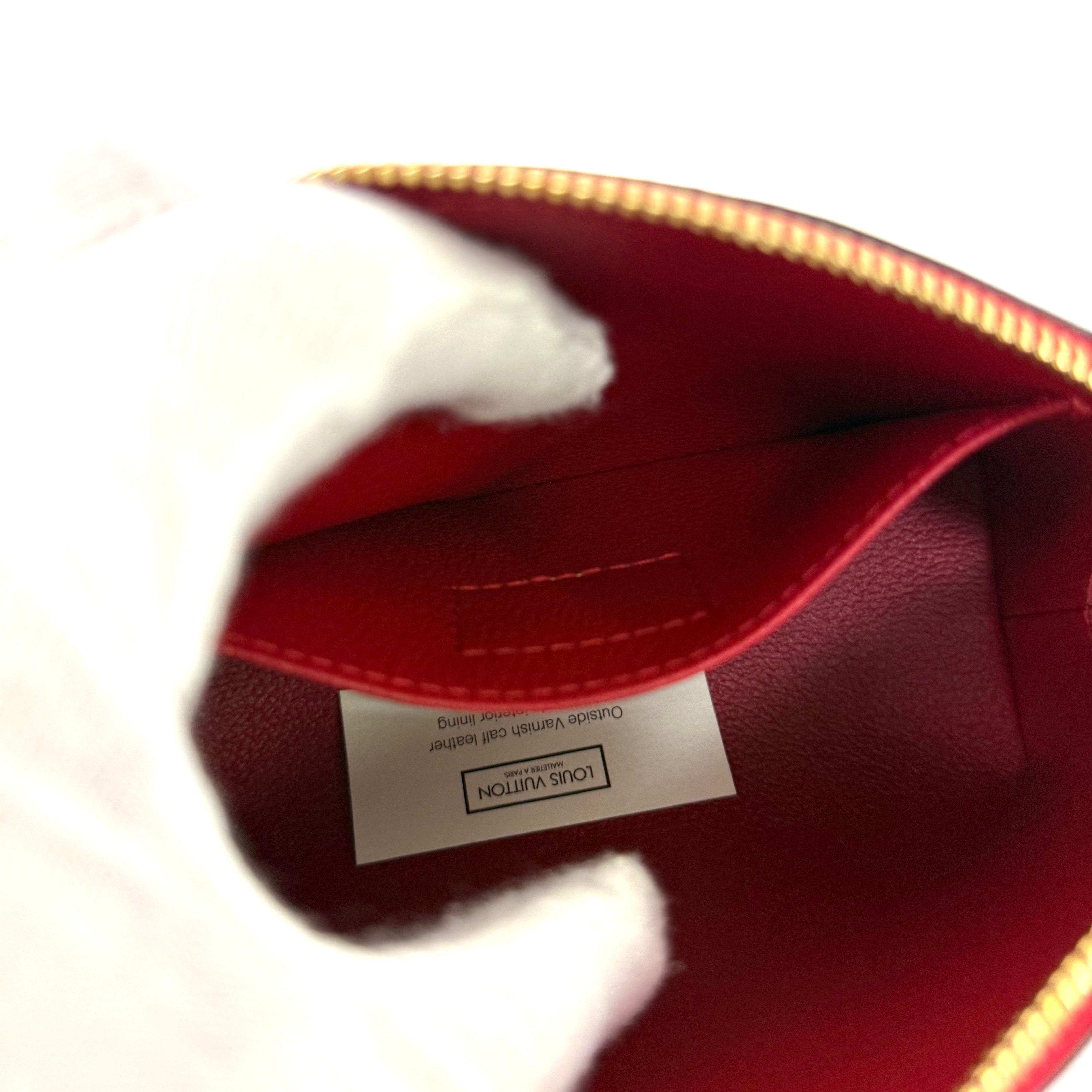 LOUIS VUITTONヴェルニポシェットコスメティックバッグ image 7